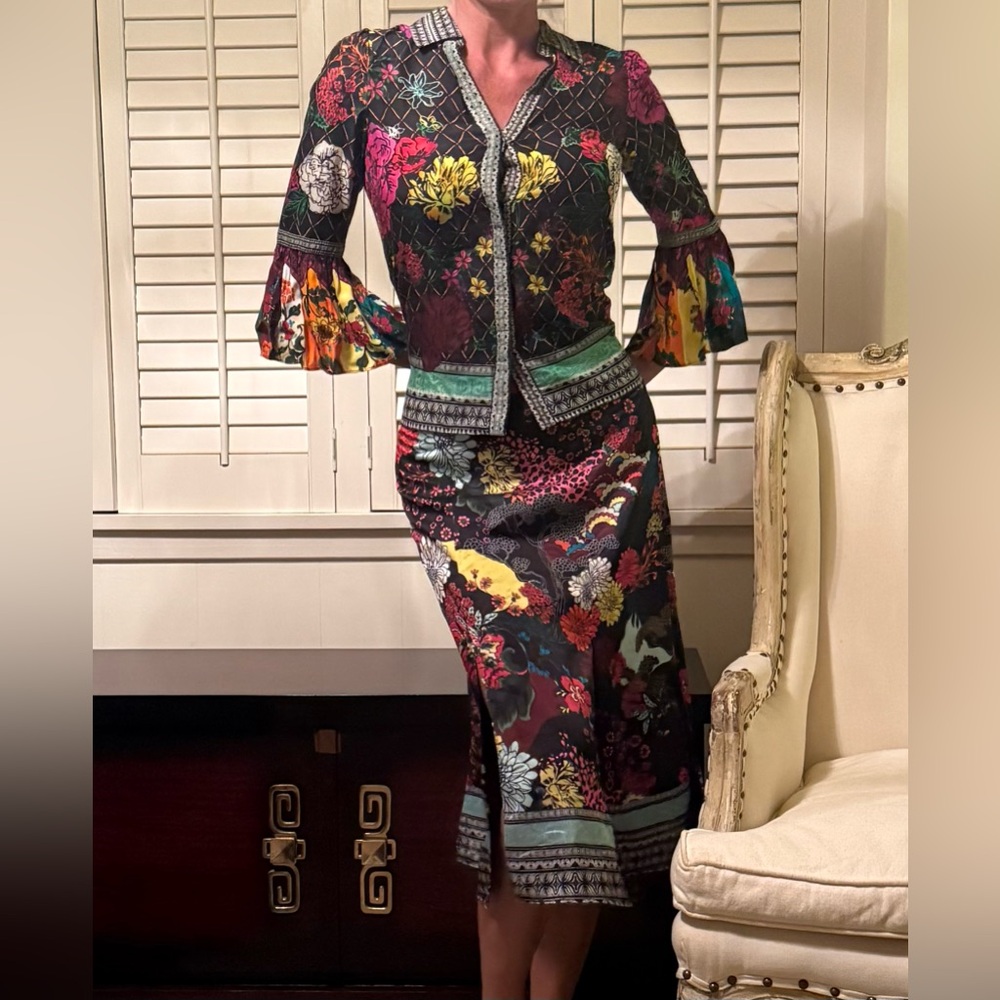 Alice + Olivia new matching skirt set